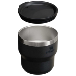 Mug isotherme empilable en inox double paroi 295 ml Stanley couleur noir