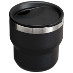 Mug isotherme empilable en inox double paroi 295 ml Stanley couleur noir troisième vue arrière