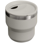 Mug isotherme empilable en inox double paroi 295 ml Stanley couleur gris troisième vue arrière