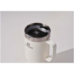 Mug isotherme double paroi couvercle anti-fuite 473 ml Stanley couleur beige