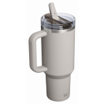 Gobelet isotherme à paille anti-fuite 1,18 L Stanley couleur gris deuxième vue arrière