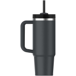 Gobelet isotherme 890 ml avec couvercle rotatif et paille Stanley couleur noir deuxième vue arrière