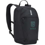 Sac à dos compact quotidien avec éléments réfléchissants 12 L Thule couleur noir vue impression transfert