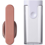 Cuillère pliable avec étui protecteur sans BPA Mepal couleur rose troisième vue