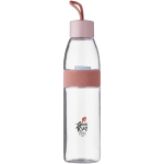 Bouteille hermétique 700 ml avec clip intégré Mepal couleur rose vue avec impression sérigraphique