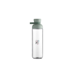 Gourde 900 ml avec bouchon rabattable anti-goutte Mepal couleur vert pomme vue avec impression sérigraphique