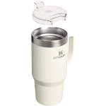 Mug isotherme inox 710 ml couvercle anti-éclaboussures Stanley couleur beige deuxième vue