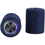 Enceinte séparable 2-en-1 avec son surround Prixton 30 W couleur bleu troisième vue