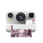 Appareil photo instantané enfant avec impression Prixton 1 300 mAh couleur blanc troisième vue frontale