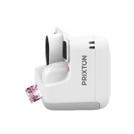 Appareil photo instantané enfant avec impression Prixton 1 300 mAh couleur blanc vue latérale