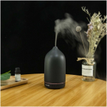 Humidificateur LED 7 couleurs avec minuterie Prixton couleur noir image nature morte 2