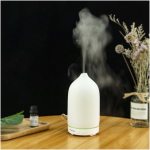Humidificateur LED 7 couleurs avec minuterie Prixton couleur blanc image nature morte 2