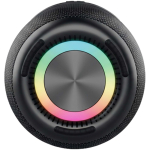Enceinte sans fil avec micro et charge USB-C Prixton 30 W couleur noir vue détail 1