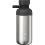 Gourde 500 ml double ouverture avec bouchon vissé Mepal couleur noir vue impression avec logo 2