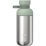 Gourde 500 ml double ouverture avec bouchon vissé Mepal couleur vert pomme vue impression avec logo 2
