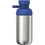 Gourde 500 ml double ouverture avec bouchon vissé Mepal couleur bleu pastel vue impression avec logo 2