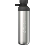 Gourde 900 ml double ouverture avec bouchon anti-fuite Mepal couleur noir vue impression avec logo 2