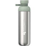 Gourde 900 ml double ouverture avec bouchon anti-fuite Mepal couleur vert pomme vue impression avec logo 2