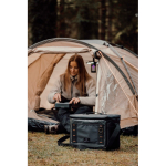 Grande glacière avec doublure anti-fuites Nordic Drift Storm 20 L couleur noir vue d'ambiance