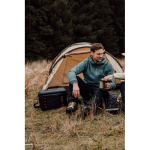 Grande glacière avec doublure anti-fuites Nordic Drift Storm 20 L couleur noir vue d'ambiance 2