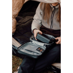 Sac isotherme avec poche extérieure et anse Nordic Drift Storm couleur noir vue d'ambiance