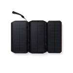 Batterie solaire pliable à charge rapide Nordic Drift Titan 10 000 mAh couleur noir deuxième vue