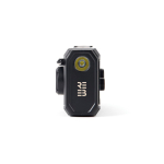 Radio d’urgence avec batterie externe Nordic Drift Titan 4 000 mAh couleur noir vue avec logo