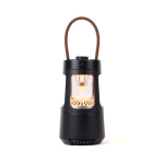 Lampe camping avec enceinte et charge USB-C Nordic Drift Everest 10 W couleur noir troisième vue
