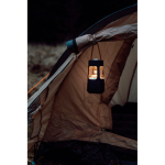 Lampe camping avec enceinte et charge USB-C Nordic Drift Everest 10 W couleur noir vue d'ambiance 2