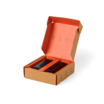 Chauffe-mains magnétique avec powerbank Nordic Drift Everest 6 000 mAh couleur noir vue avec boîte