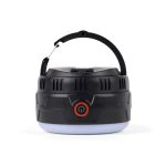 Lampe de camping compacte à manivelle, 200 lm Nordic Drift Everest couleur noir deuxième vue