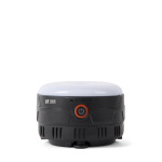 Lampe de camping compacte à manivelle, 200 lm Nordic Drift Everest couleur noir avec zone d'impression