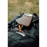 Câble de charge rapide USB-C avec mousqueton Nordic Drift Everest 60 W couleur noir vue d'ambiance 2