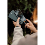 Câble de charge rapide USB-C avec mousqueton Nordic Drift Everest 60 W couleur noir vue d'ambience 3