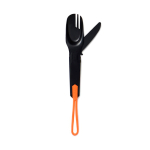 Couverts 4 en 1 pour l’extérieur en acier inox Nordic Drift Trail couleur noir deuxième vue
