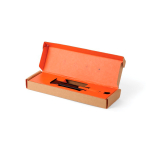 Couverts 4 en 1 pour l’extérieur en acier inox Nordic Drift Trail couleur noir deuxième vue avec boîte