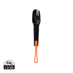 Couverts 4 en 1 pour l’extérieur en acier inox Nordic Drift Trail couleur noir