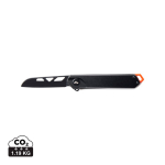 Couteau pliant en acier inoxydable Nordic Drift Adventure couleur noir