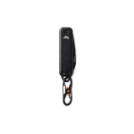 Porte-clés multifonction en acier inox Nordic Drift Adventure couleur noir deuxième vue