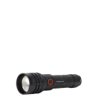 Lampe torche rechargeable avec zoom et 1 000 lm Nordic Drift Everest couleur noir avec zone d'impression