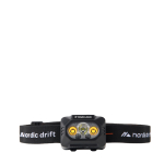 Lampe frontale avec capteur de mouvement 1000 lm Nordic Drift Everest couleur noir avec zone d'impression