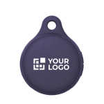 Localisateur intelligent avec lumière, compatible iOS et Android couleur bleu bondi avec zone d'impression