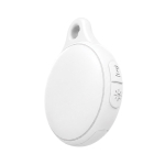 Localisateur intelligent avec lumière, compatible iOS et Android couleur blanc cassé deuxième vue