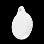 Localisateur intelligent avec lumière, compatible iOS et Android couleur blanc cassé troisième vue