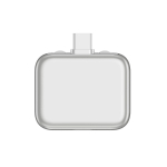Adaptateur de charge intelligent USB-C avec anti-surcharge 140 W couleur argenté deuxième vue