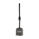Câble de charge rétractable USB-C vers USB-C 120 cm 16 broches 100 W couleur gris avec zone d'impression