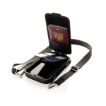 Étui rigide organiseur de voyage avec tour de cou Swiss Peak couleur noir troisième vue