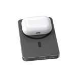 Batterie externe magnétique écologique, charge sans fil 15 W 5 000 mAh couleur noir vue 11