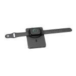 Batterie externe magnétique écologique, charge sans fil 15 W 5 000 mAh couleur noir vue 12