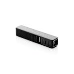 Batterie externe 5 en 1 avec balance et lampe 2 600 mAh Swiss Peak couleur noir troisième vue
